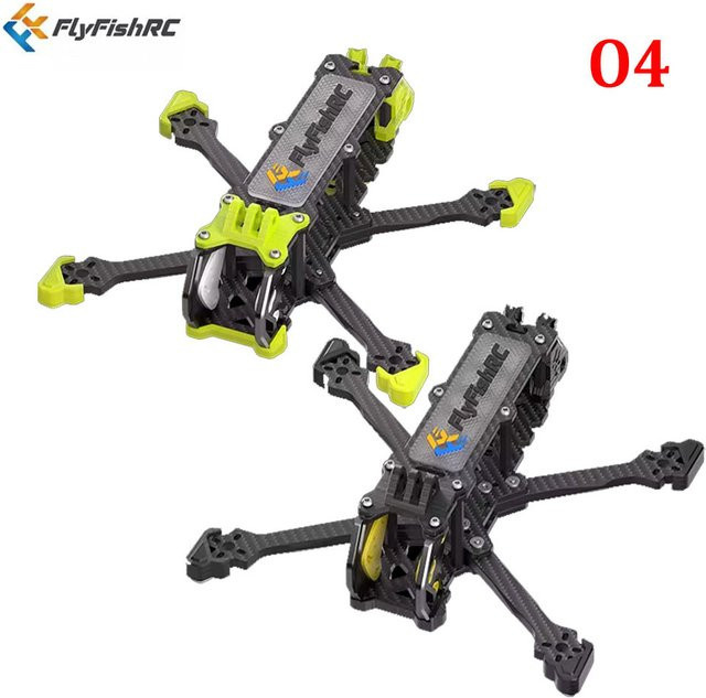 FlyFishRC Volador VX3 VX3.5 O4 FPV Rahmen, 3 Zoll, 3,5 Zoll, Quadcopter Kit - Bild 1