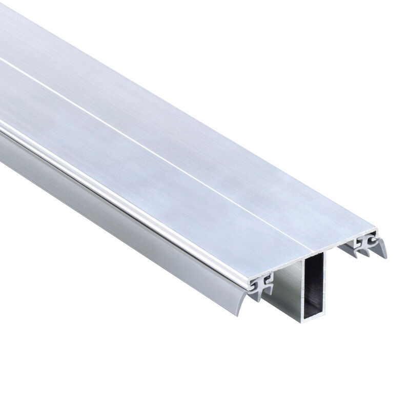 Kombi-Mittelprofil T&J aus Aluminium in Bright für 16 mm Stegplatten, Breite: 6,0 cm - Bild 1