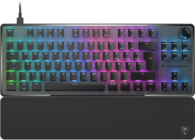 Turtle Beach Vulcan II TKL Pro Gaming-Tastatur, Schwarz, Hall Effect, QWERTZ - Bild 1