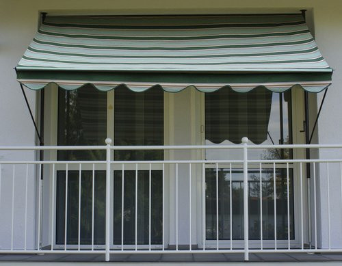 Klemmmarkise ANGERER FREIZEITMÖBEL in Grün, Breite: 350 cm, Tiefe: 150 cm - Bild 1