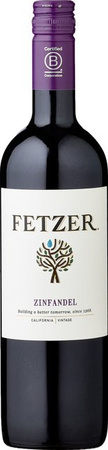 Fetzer Zinfandel Rotwein, Kalifornien, 2022, trocken, 0,75 l