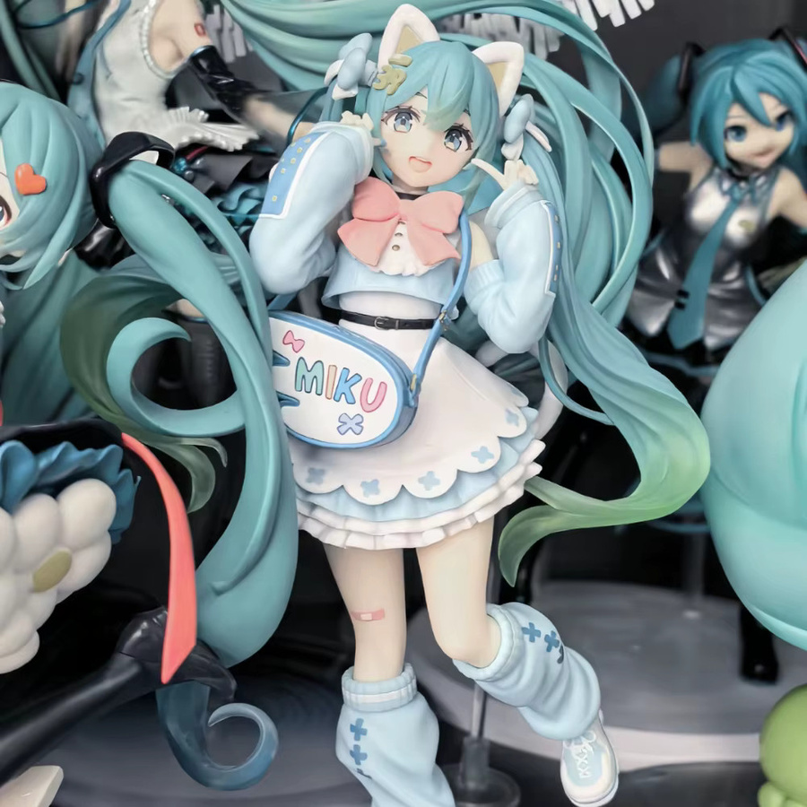 Bandai Hatsune Miku Modefigur, Anime-Figur, Einzelfigur, Kunststoff, Bunt / Mehrfarbig - Bild 2