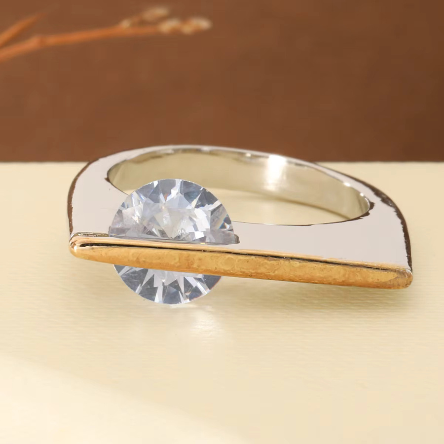 JYXIT Ring Kupfer, Bicolor, Kristall, Zirkonia, Damen - Bild 3