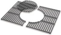 Weber Gourmet BBQ System Grillrost für Genesis II 300 aus Gusseisen und emailliertem Stahl in Anthrazit/Grau - Bild 1