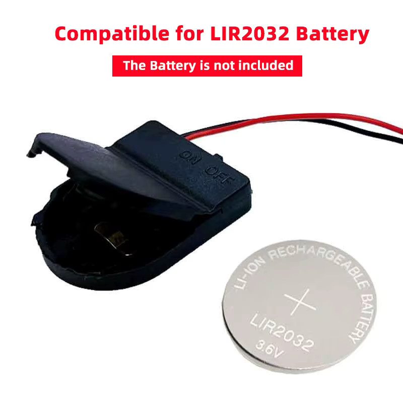 SHCHV RTC-Batteriebox Echtzeituhr-Halterung für Raspberry Pi 5 in Schwarz (CR2032-Batterie nicht enthalten) - Bild 3