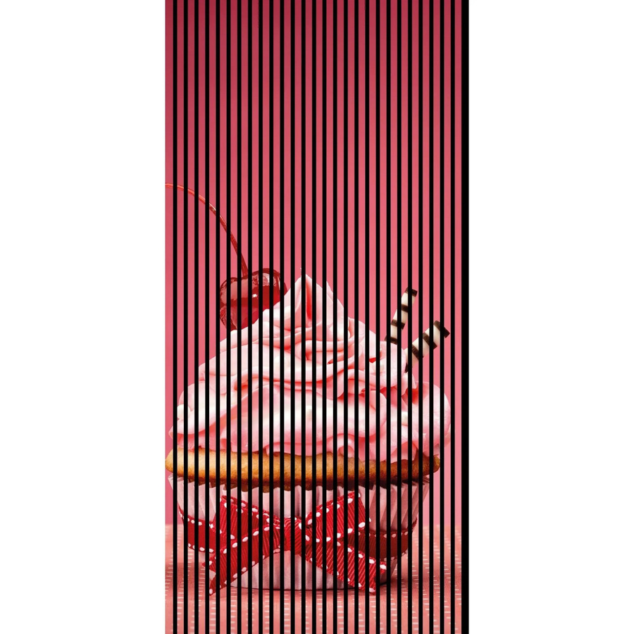 FN Acustico Akustikplatte Cupcake Bunt aus PET und MDF, B/H/T: 1133 x 2400 x 19 mm - Bild 1
