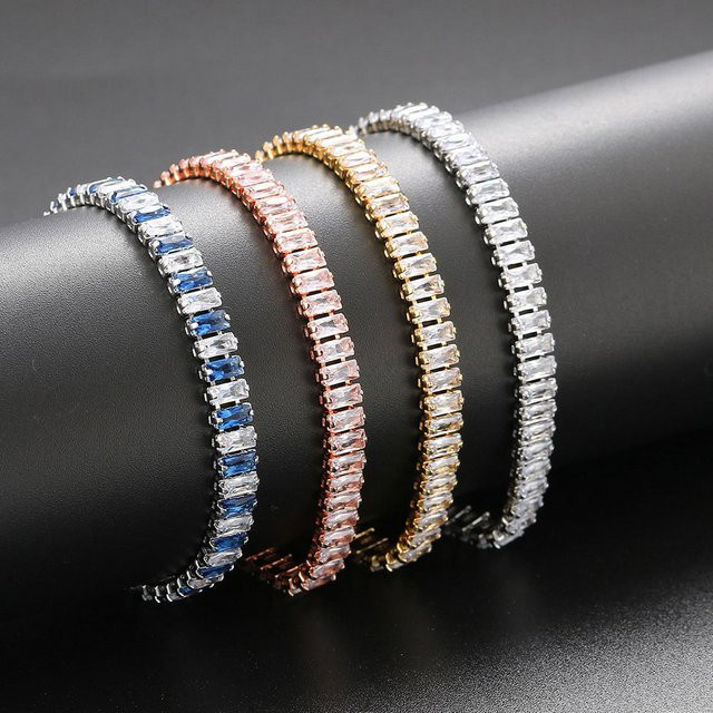 DOUBLE FAIR Armband, Silber, Zirkonia, Kristall, Damen - Bild 1