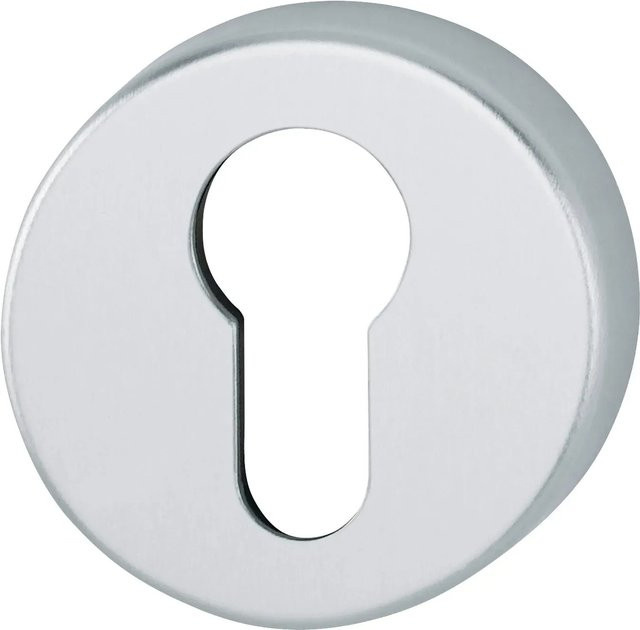 AnsaPro Profilzylinder-Rosette Isar in Aluminium Natur Silber - Bild 1