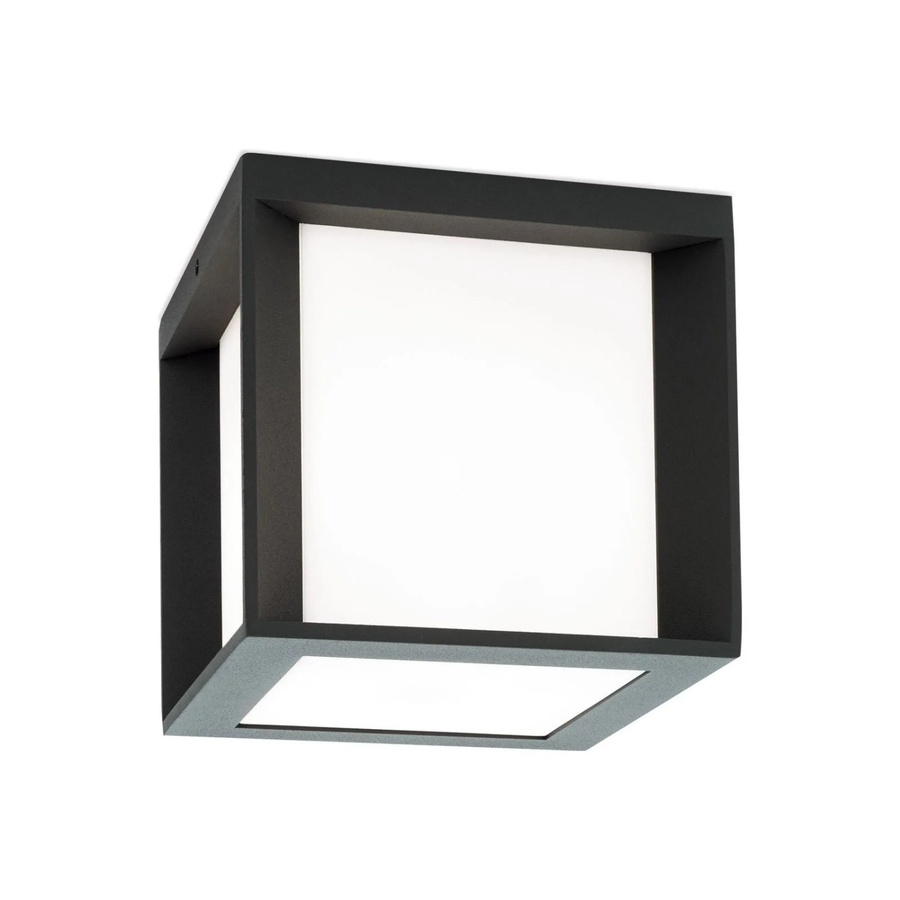 Orion Leuchten LED Außenleuchte Up-Down Cube aus Aluminium in Anthrazit, B/T/H: 16 x 16 x 16 cm - Bild 2
