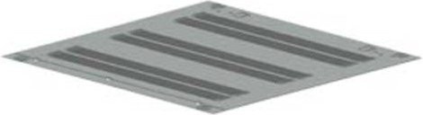 Siemens Dachblech 8PQ2306-6BA02 aus Stahl in Grau, B/T/H: 60,0 x 60,0 x 195,0 cm - Bild 1
