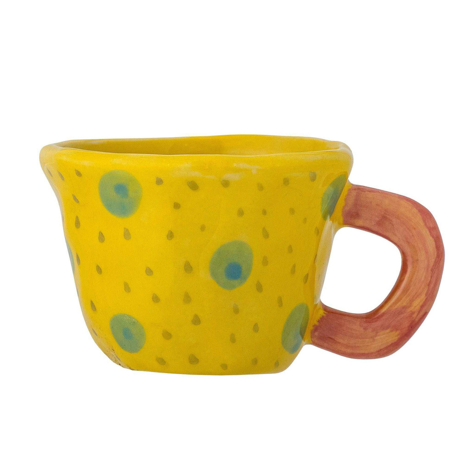 Bloomingville Mini Nini Becher aus Keramik in Gelb, 100 ml - Bild 1