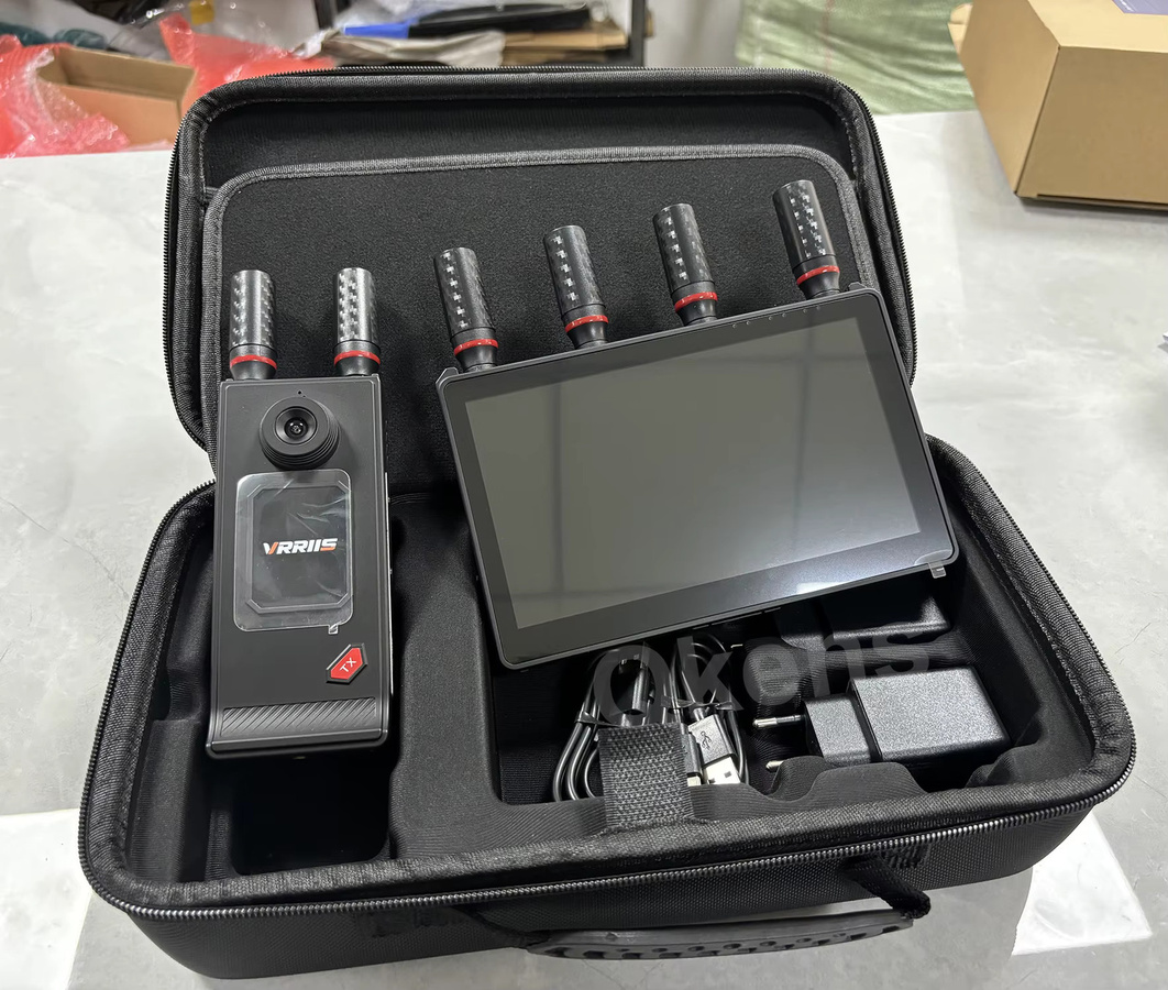 vrriis Wireless HDMI Video Sender und Empfänger Extender Schwarz mit 400 m Reichweite für DSLR Kamera, Laptop und TV Monitor - Bild 5