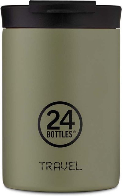 24Bottles Travel Tumbler Earth in Sage Green mit 350 ml Volumen aus Edelstahl - Bild 1