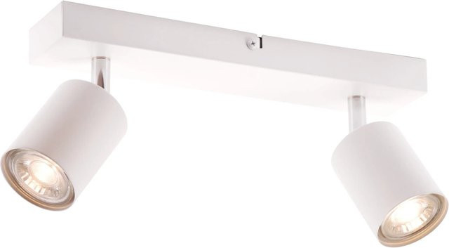 Brilliant LED-Deckenstrahler Taio 2-flammig Weiß B: 35,5 cm - Bild 1