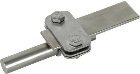 DEHN Trennklemme UTK 16 FL30 ZP V2A aus Edelstahl in Silber - Bild 1