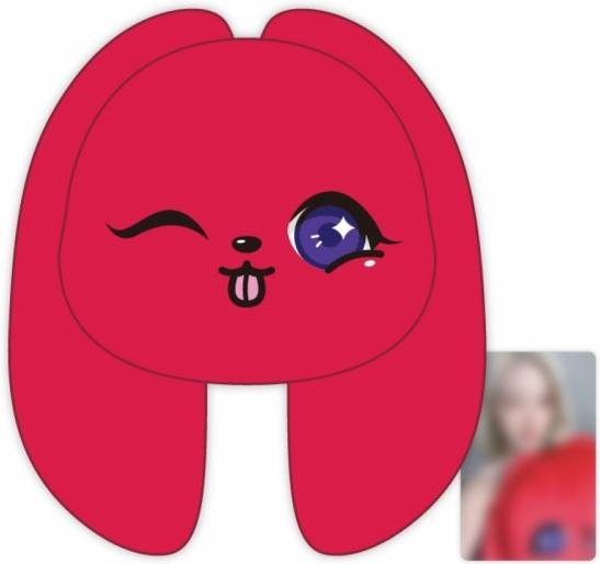 Yuqi Gigi Cushion Single Album Pop Up MD von Withmuu in Rot - Bild 1