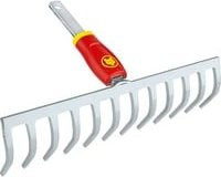 WOLF-Garten Rechen DR-M 30 Multi-Star aus Stahl in Rot mit 30 cm Arbeitsbreite - Bild 1