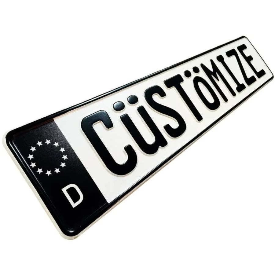 Personalisierbares geprägtes Schild von CIFBUY in Schwarz für Garage oder Männerhöhle, B/H: 40 x 10 cm - Bild 2
