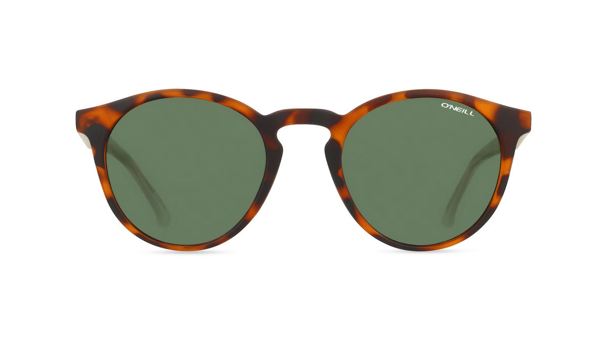 O'Neill ON9063 Sonnenbrille, Vollrand, Rund, Kunststoff, Herren, braun - Bild 1
