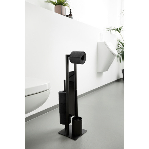 WENKO Stand-WC-Garnitur Rivalta in Schwarz - Bild 3
