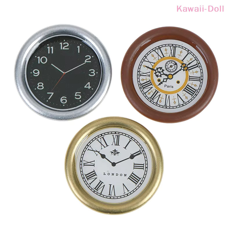 DIAPER&CORED Puppenhaus Miniatur Wanduhr, 1-teiliges Set - Bild 3