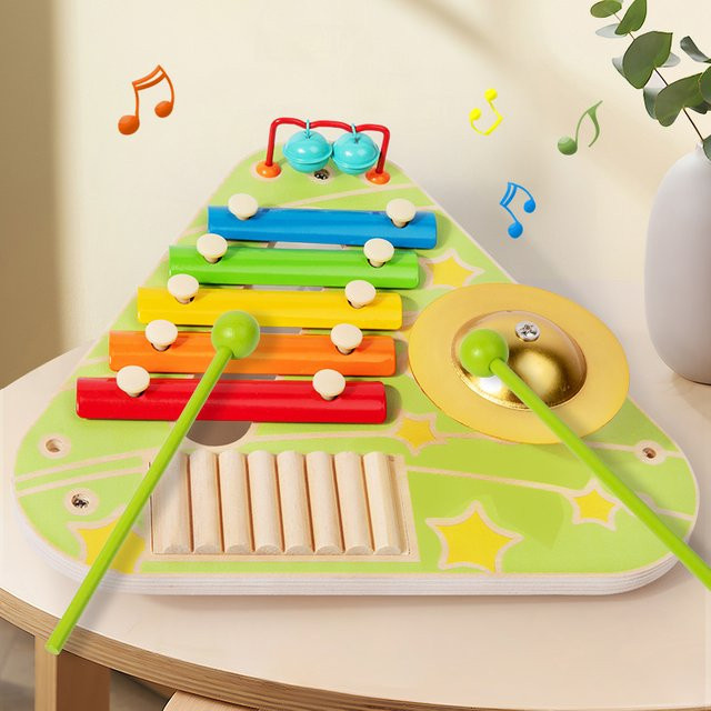 Tlewj Musik Tisch Spielzeug, Holz, ab 3 Jahre - Bild 1