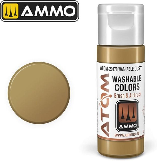 AMMO by MIG Jimenez Atom Washable Dust, Braun - Bild 1