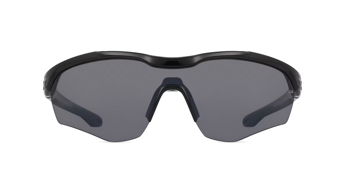 Under Armour UA YARD PRO/F Sonnenbrille, Vollrand, Kunststoff, Herren, Schwarz, Grau - Bild 1
