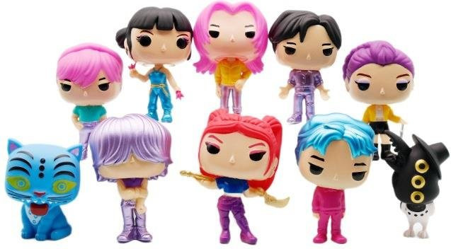 Kpop Dämonenjäger Figur, 10er-Set, PVC Modell, ab 14 Jahren - Bild 1