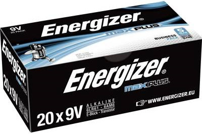 Energizer Max Plus Industrial 9V Block-Batterie Alkali-Mangan, 20 Stück - Bild 2
