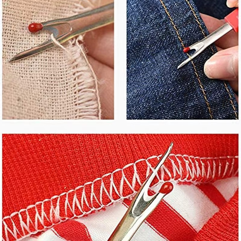 Buntes Nahttrenner Kit zum Nähen und Basteln als Stich- und Faden-Unpicker für Handarbeiten - Bild 2