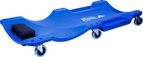 Brilliant Tools Fahrbare Liege in Blau, B: 48,0 cm, T: 103,0 cm, H: 11,5 cm - Bild 1