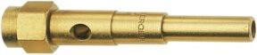 Rothenberger Biegung mit Mutter für AIRAC, Farbe: Gold, 150 mm, M16x1 - Bild 1