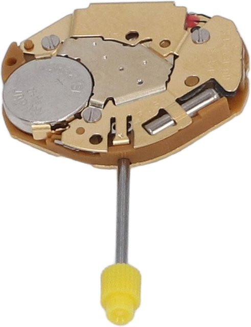 Uhrenwerk Quarzteile, Messing, Gold, Unisex - Bild 1