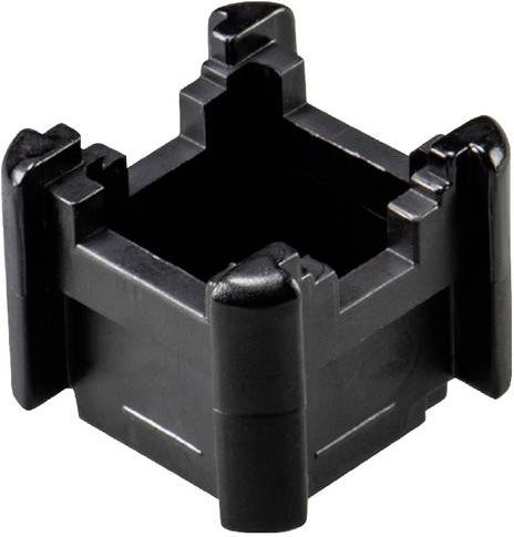 Wieland Electric WST H 10x3 / 6x6 Schienenhalter, Schwarz, 20 Stück - Bild 1