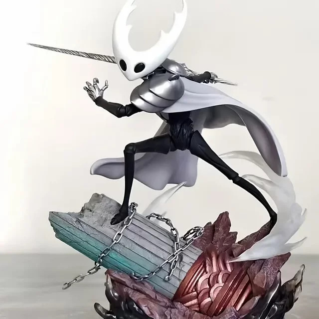Bandai Hollow Knight Actionfiguren-Serie Sammlerstatue in Weiß als Desktop-Ornament für Spielfans - Bild 1