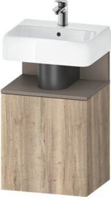 Duravit Waschtischunterschrank Qatego in Eich marmoriert, B/T/H: 44 x 35 x 64,5 cm - Bild 1