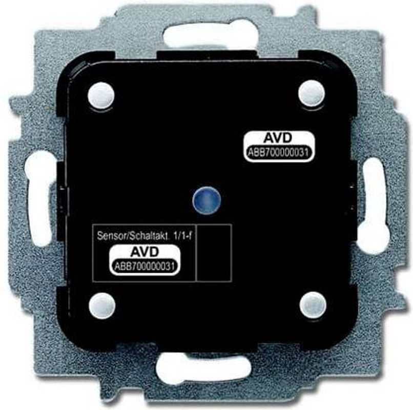 Busch-Jaeger Sensor/Schaltaktor 1/1-fach 6211/1.1 in Schwarz für Unterputzmontage - Bild 2