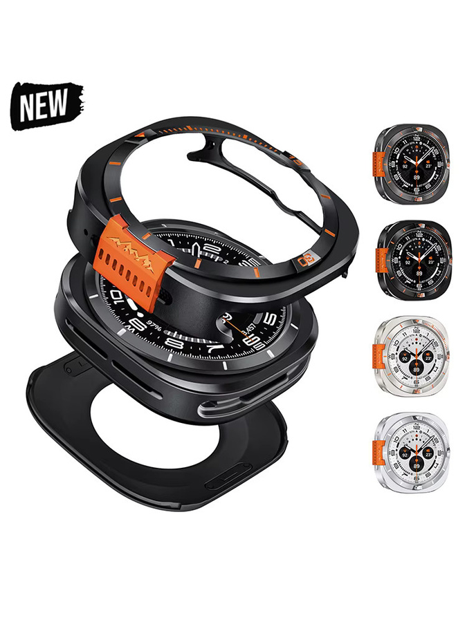 Samsung Schutzhülle Aluminiumlegierung, Galaxy Watch Ultra 47mm, Titanium color - Bild 7