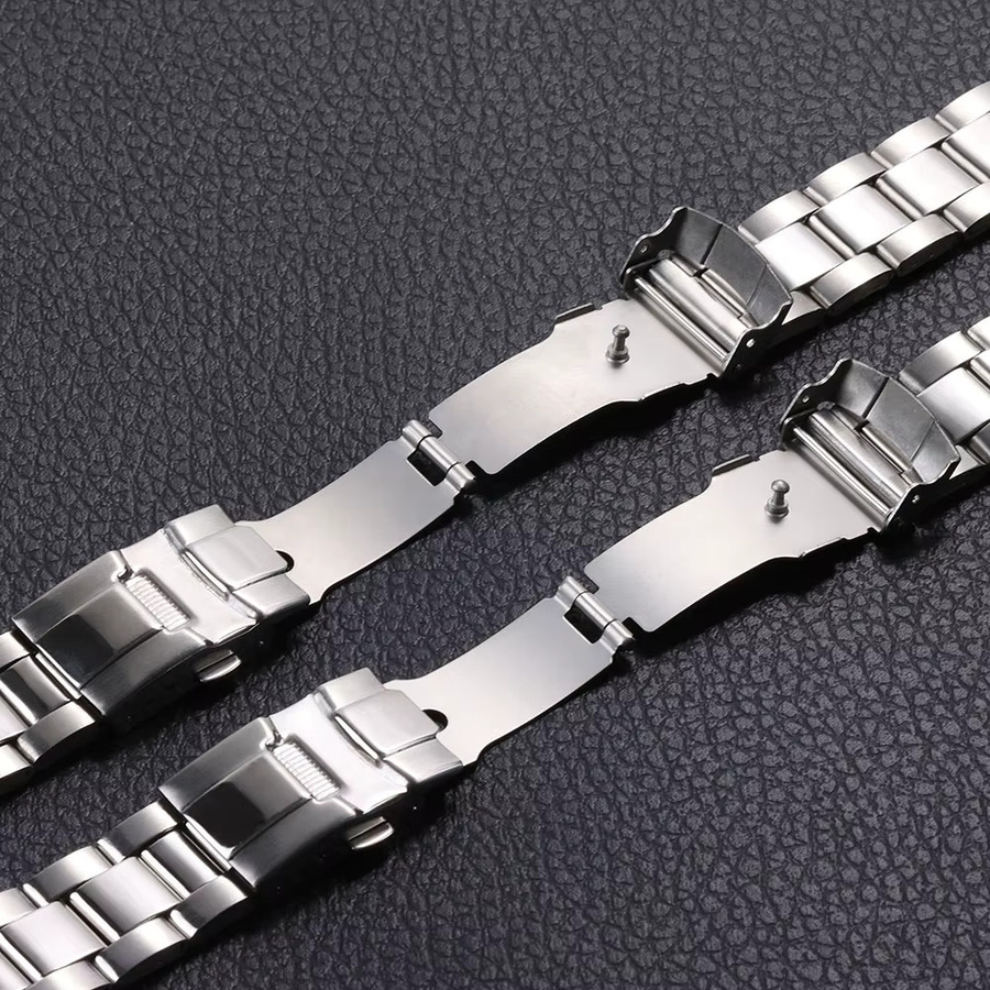 Seiko Uhrenarmband Edelstahl, silber, 20 mm, 22 mm, Unisex - Bild 2