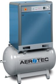 Aerotec Silent Kolbenkompressor PRO K-AK30-10 in Blau mit 10 Bar und 5,5 KW - Bild 1