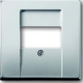 Busch-Jaeger Zentralscheibe EDS in Silber aus Edelstahl für UAE/TAE/LS 1766-866 - Bild 1