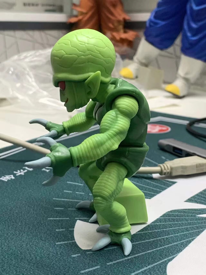 Bandai Dragon Ball Saibaimen, Actionfigur, Grün, 10 cm - Bild 3