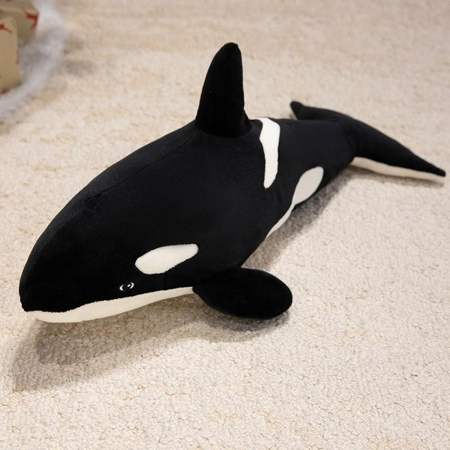 Yiran toy Orca Plüschtier-Puppe, Schwertwal, 70cm - Bild 1