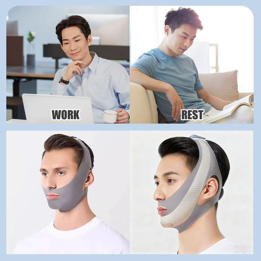 eelhoe Schlafmaske zur Gesichtsformung, Unisex - Bild 5