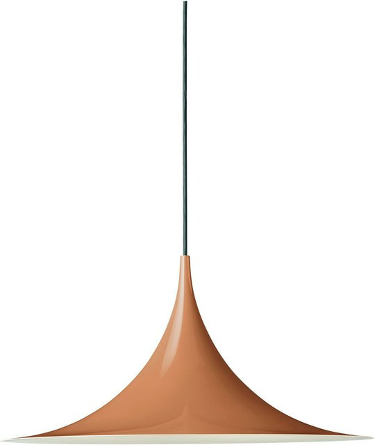 Gubi Semi Pendant Pendelleuchte in Orange mit E27 Fassung, Durchmesser: 47 cm - Bild 1