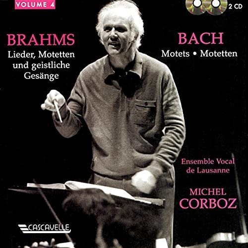 Bach/Brahms: Motetten/Lieder von Dinkel, Lausanne; Corboz, CD - Bild 1