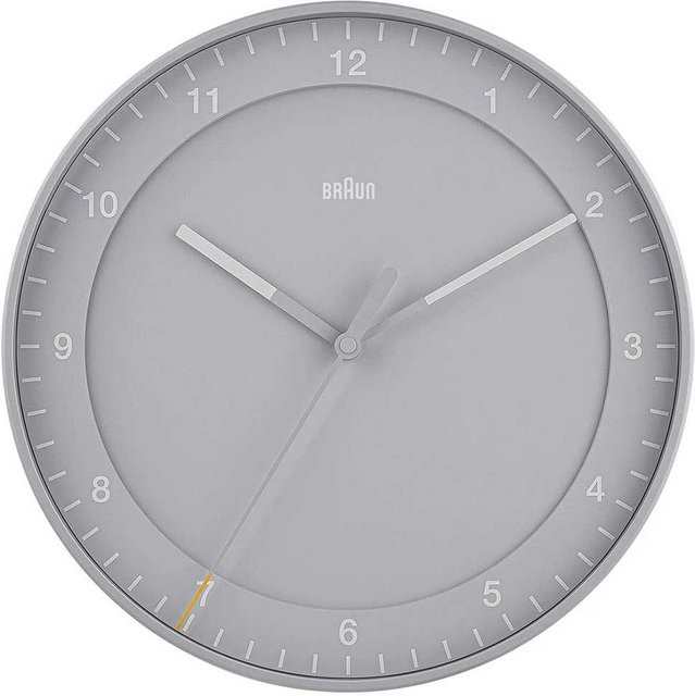 Braun BC17G Klassik Wanduhr, Grau, Durchmesser: 30 cm - Bild 1