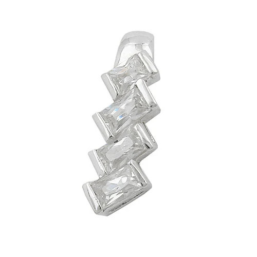 SIGO Anhänger 925 Silber, Zirkonia, Unisex - Bild 1
