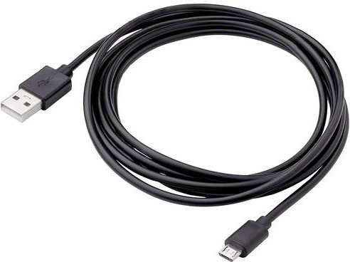 Akyga USB-Kabel USB-A auf Micro-USB in Schwarz, Länge: 1,80 m, AK-USB-01 - Bild 1